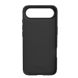 Противоударный чехол черного цвета от Nillkin для iPhone 17 Air, серия Super Frosted Shield Pro