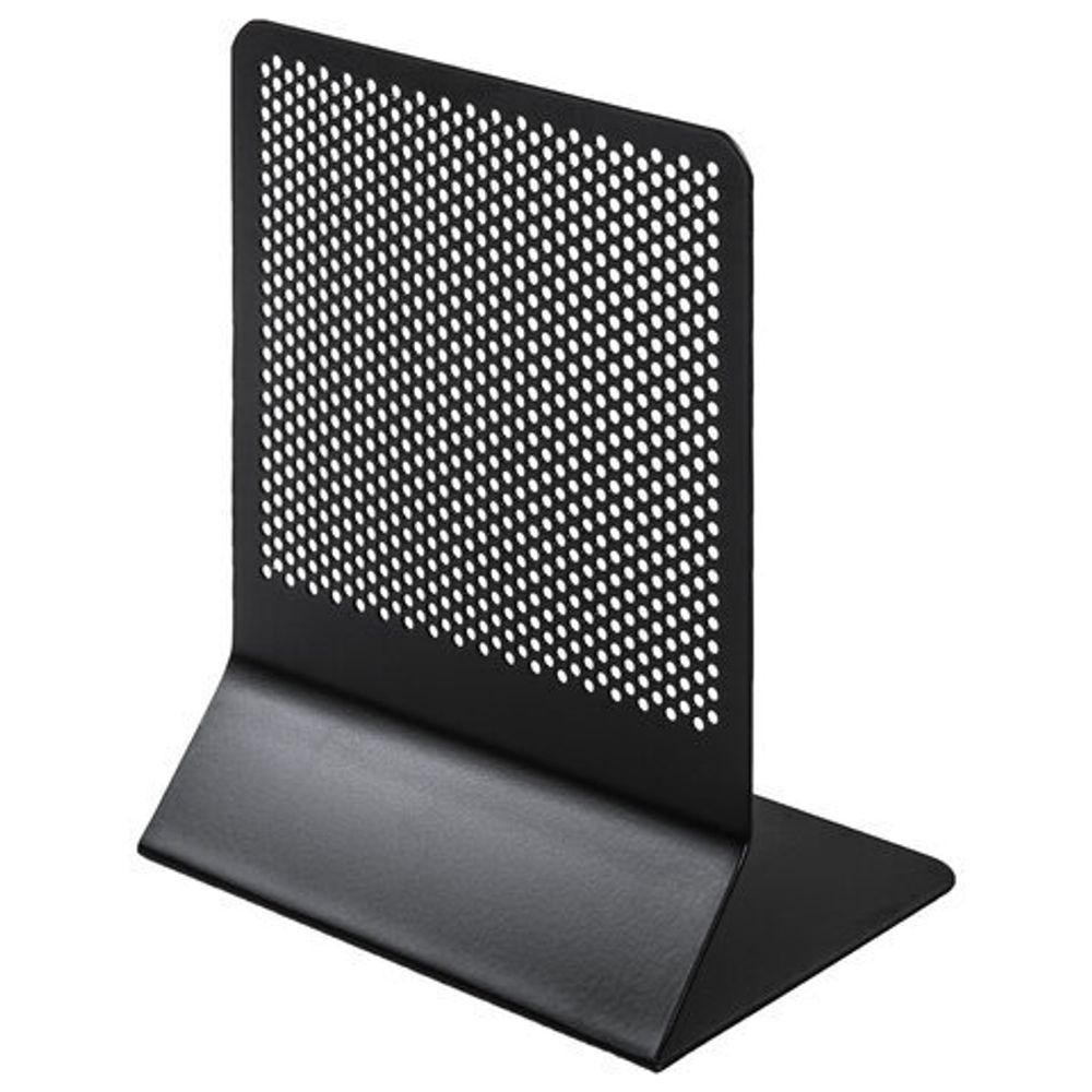 Держатель (ограничитель) подставка для книг BRAUBERG "Germanium Original", 2 штуки, металл, 237978