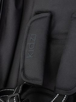 Прогулочная коляска Kidzi Breezy + накидка на ножки Black