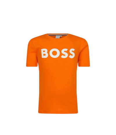 Футболка BOSS Kidswear - оранжевый(J25O04)