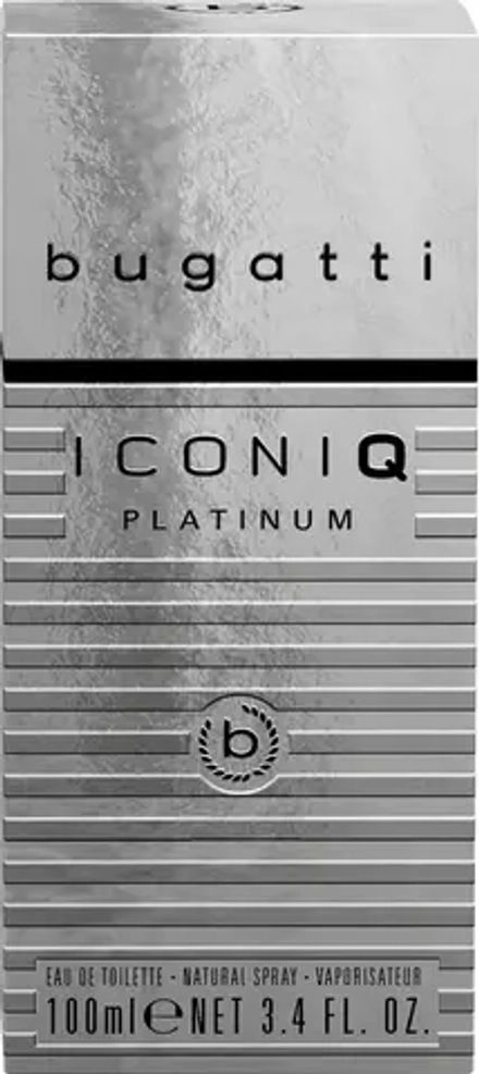 Индивидуальный парфюм для мужчин Bugatti Iconiq Platinum Eau de Toilette 100 мл