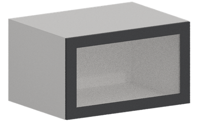 Кухня Модуль ШВГС 819 Графит / Графит Софт