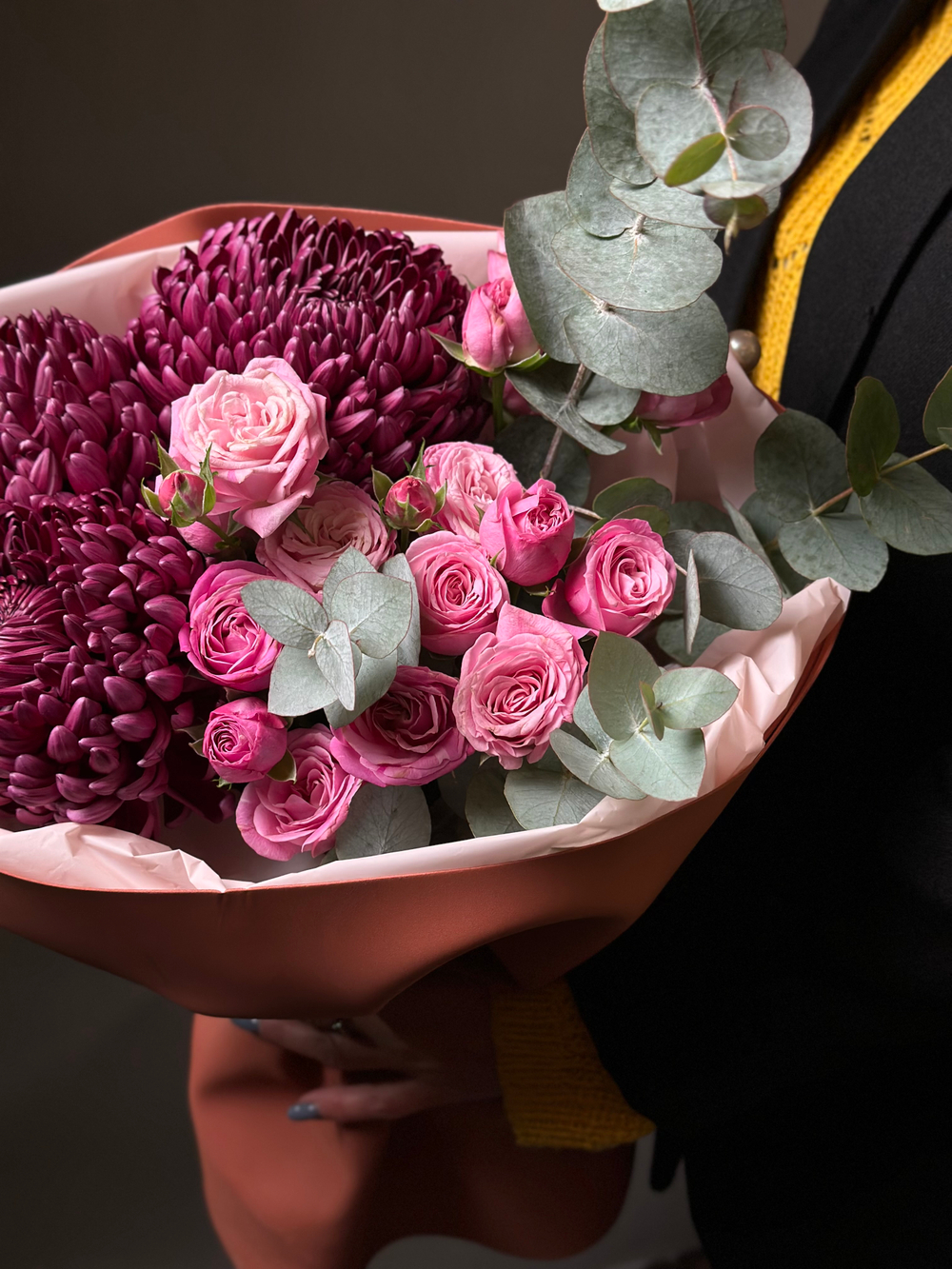 Сборный букет «Мисти бигуди»