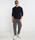 Хлопковый свитер Aeronautica Militare - темно-синий(MA1388L415)