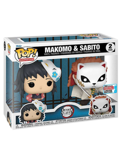 Фигурка Funko POP! Animation Demon Slayer Makomo & Sabito NYCC23 (Exc) 2PK 71762