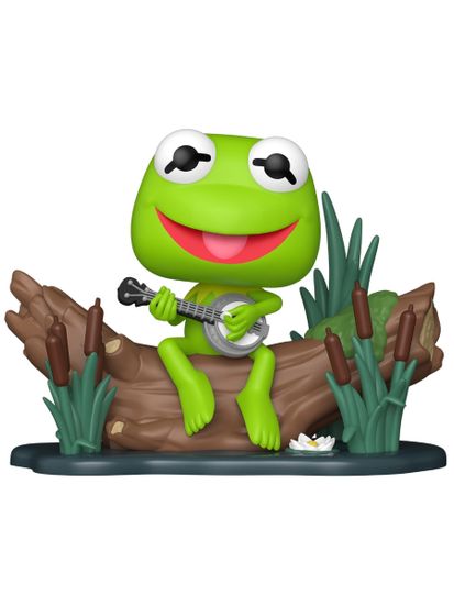 Фигурка Funko POP! Deluxe Disney Muppets Kermit with Banjo (1673) 75853 / Фигурка Фанко ПОП! по мотивам программы "Маппет-Шоу", Лягушонок Кермит