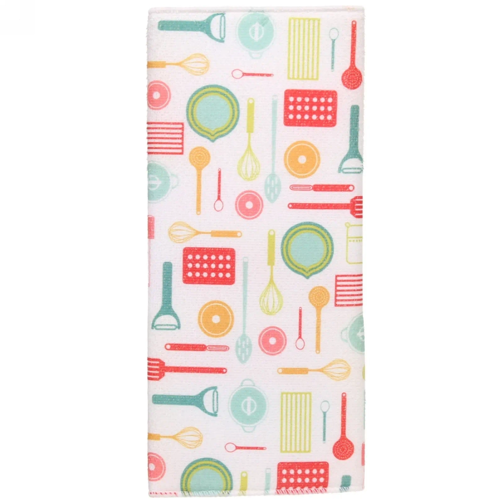 Коврик для сушки посуды 38*50см «Кухня микс»