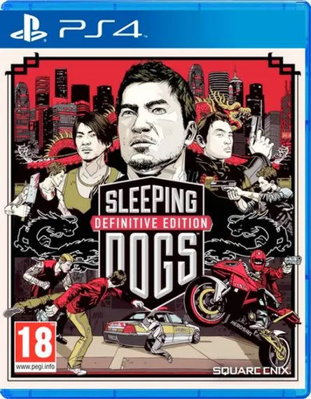 PS4 Sleeping Dogs: Definitive Edition (Б/У, Русские субтитры, CUSA-01004)