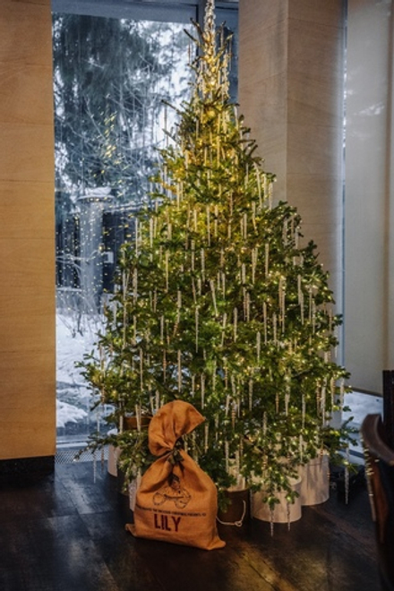 Новогодняя ель «Хрусталь и Золото»