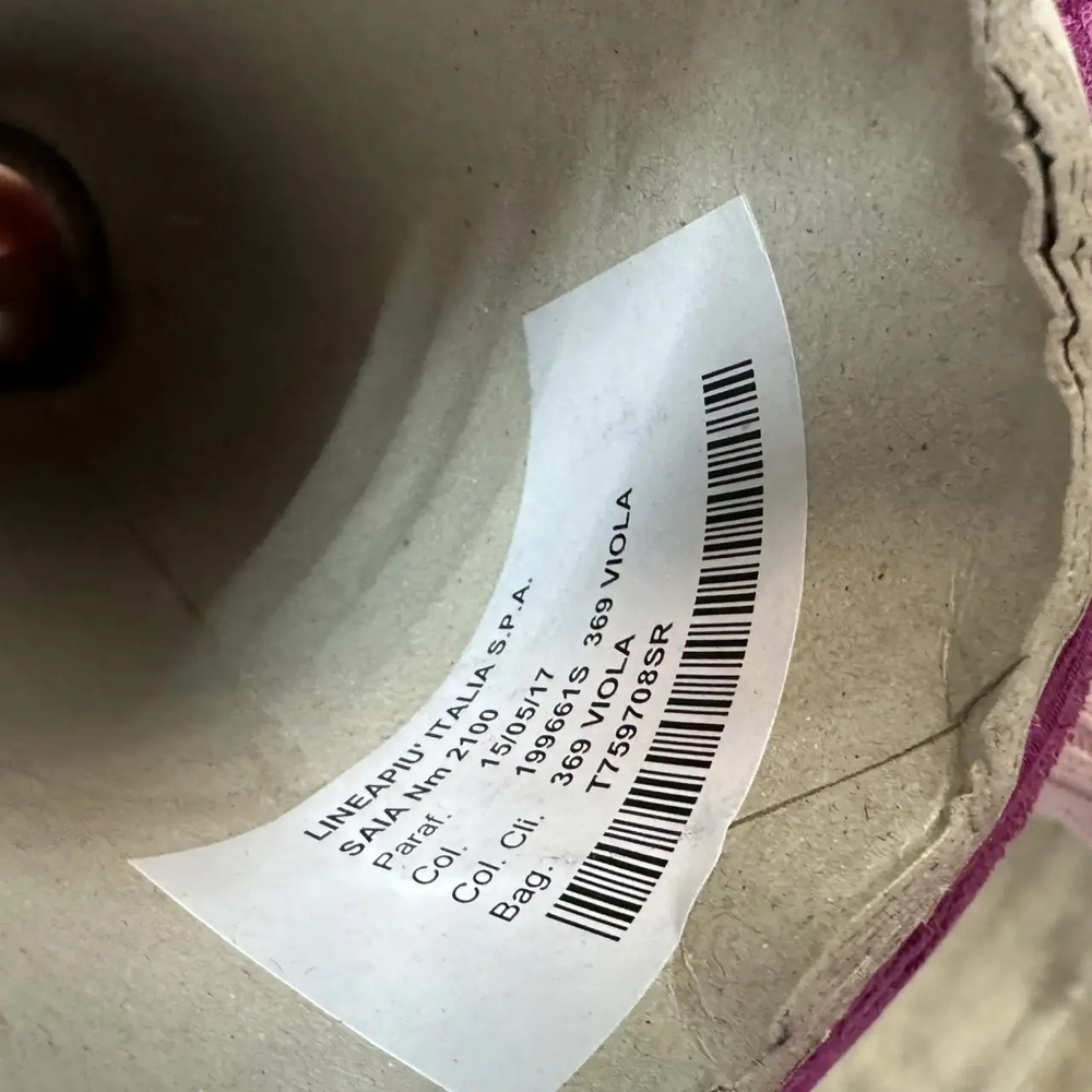 SAIA - Lineapiu; 77% хлопок, 23% п/а; 210м/100гр; col. 199661s, цвет: яркий инжир; S711