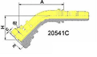 Фитинг DN 20 DKO-S (Г) 30x2 20 (45)