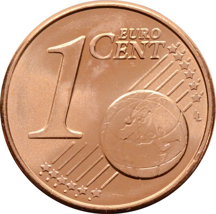 1 евроцент 2009 Греция (1 euro cent)