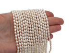 Жемчуг натуральный рис 4мм, 3А