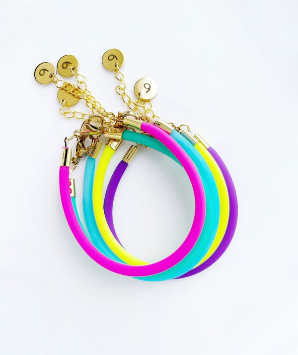 Браслет-шнур каучуковый