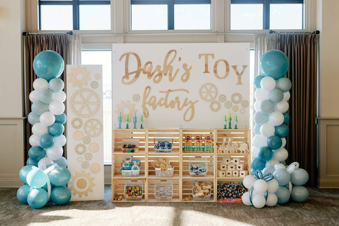 Зимнее годовасие со снежинками