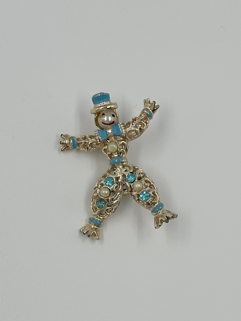 Брошь Клоун