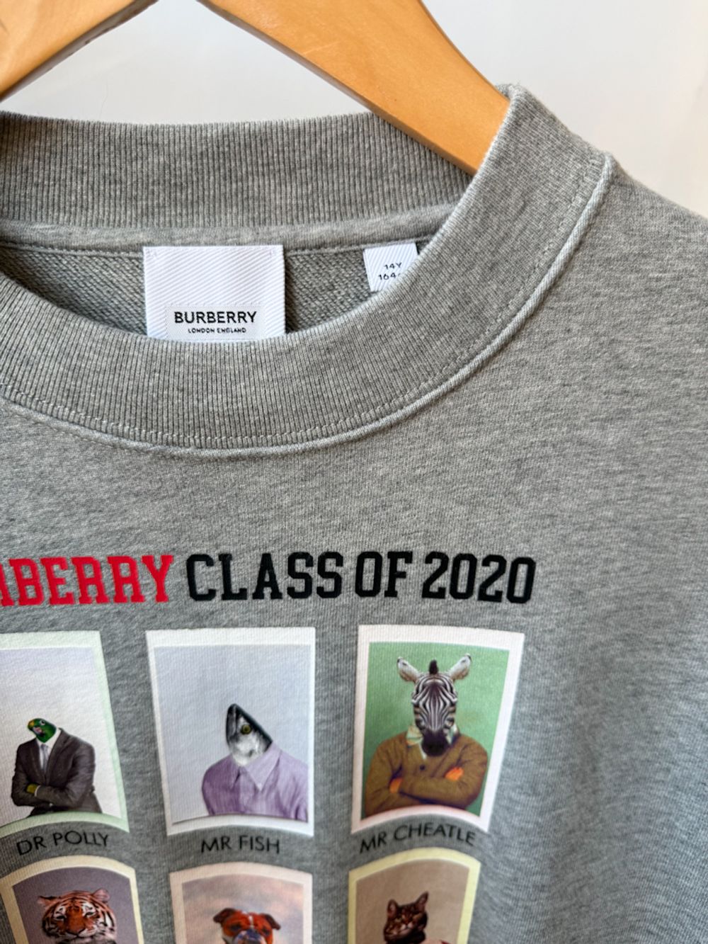 Новый хлопковый свитшот Burberry, 164