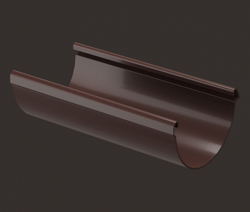 Döcke LUX Желоб водосточный (Шоколад)