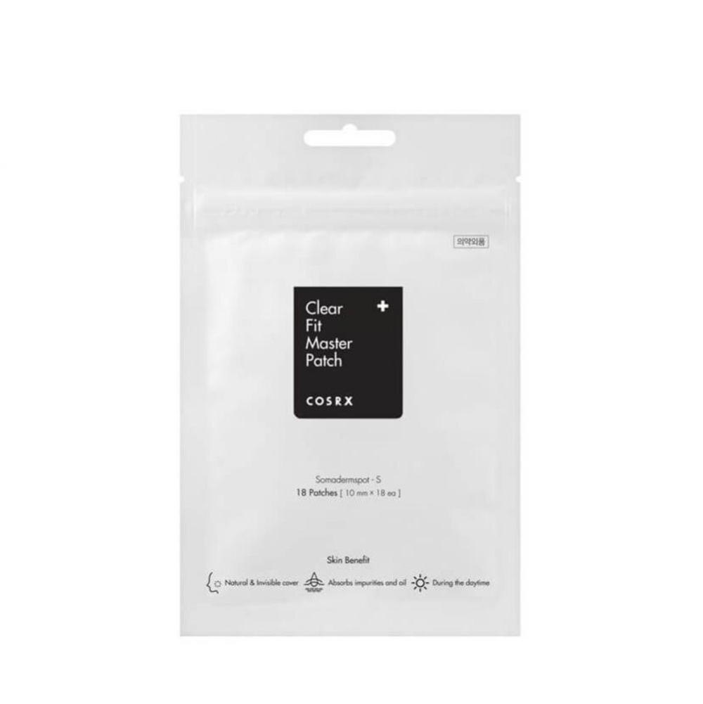 Cosrx Патчи от акне - Clear fit master patch, 18шт