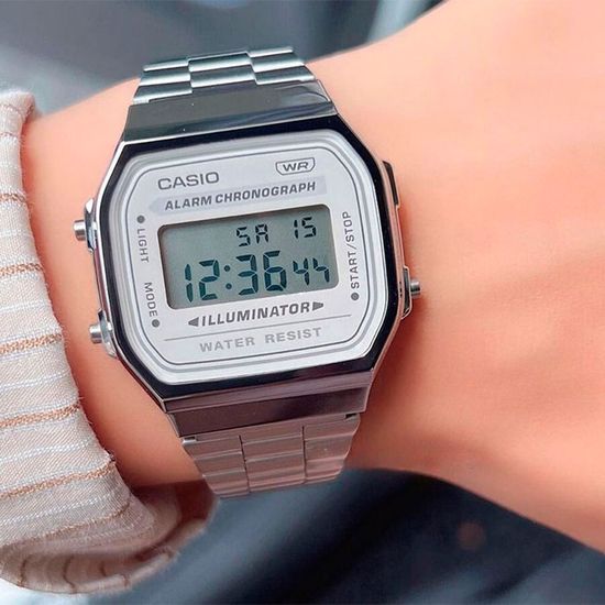 Электронные наручные часы Casio A168WA-8AYES