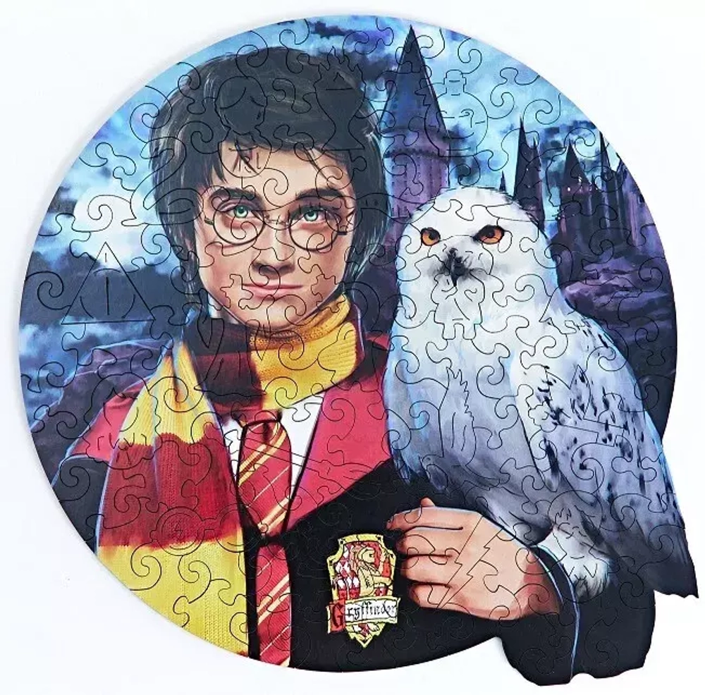 Пазл деревянный "Гарри Поттер"