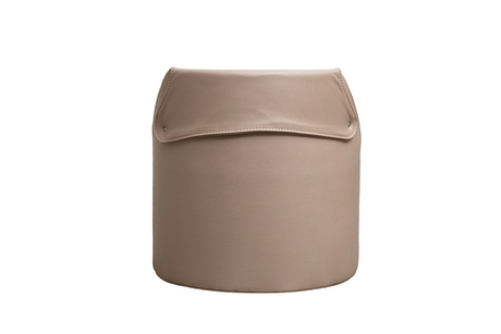 Пуф круглый Garda Decor Bruno бежевый