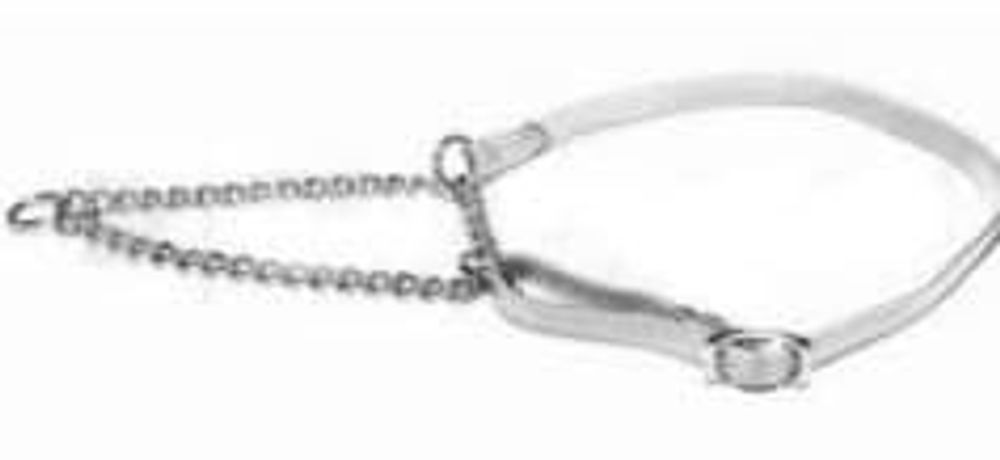 SHOW TECH ошейник нейлон 6 мм х 28 см, серый