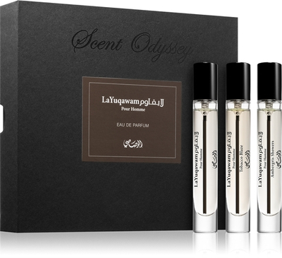 Rasasi Scent Odyssey La Yuqawam Pour Homme подарочный набор для мужчин