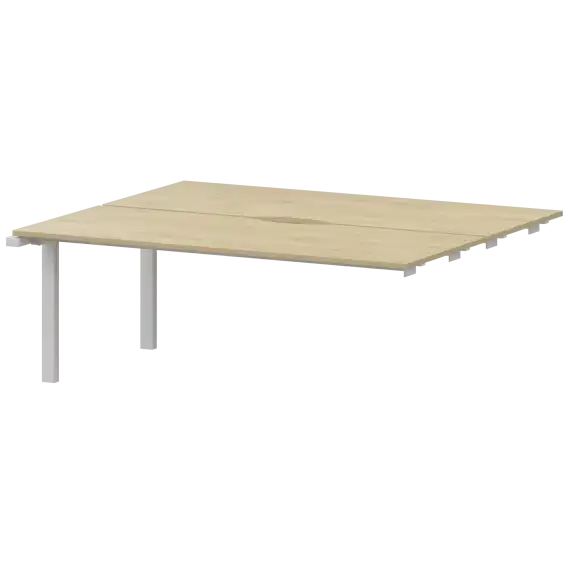 Модуль двойной на металлокаркасе НТМП.ПО.Б2-180Э  1800x1496x750 Аргентум-МП