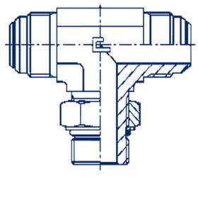 Штуцер FRTG JIC 3/4 - BSP 1/2