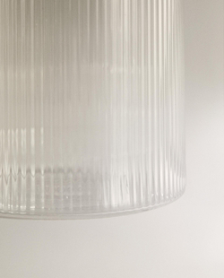 Zara Home кувшин из боросиликатного стекла, цвет прозрачный, 22 см
