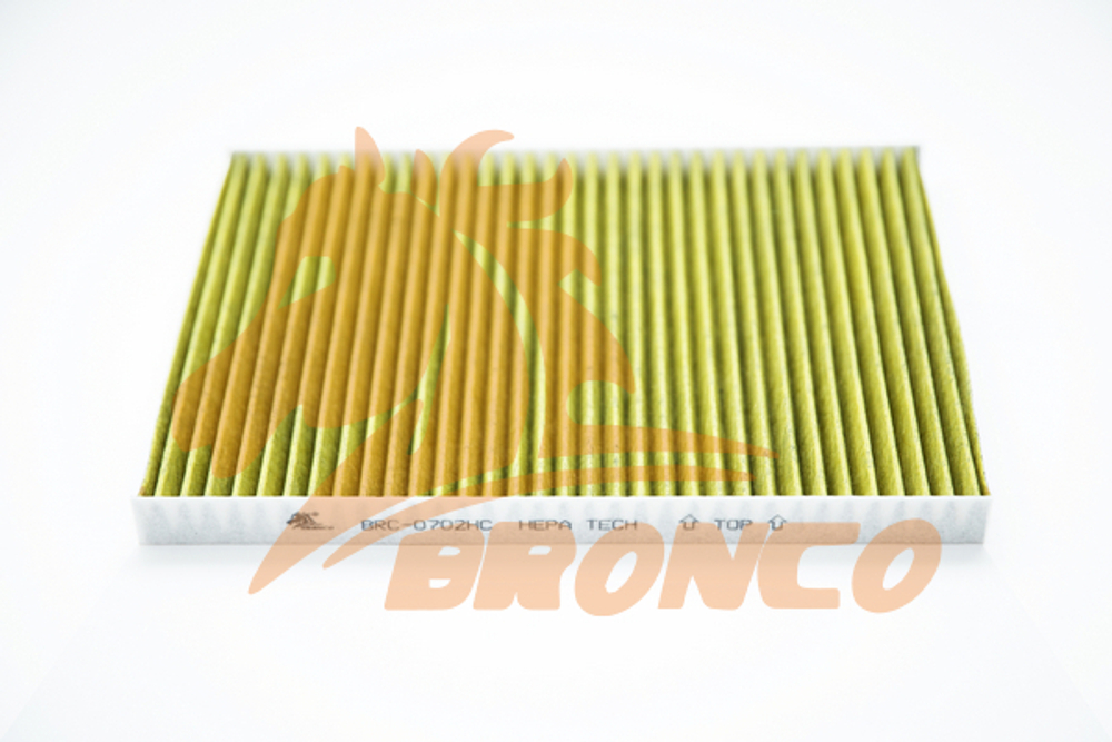 Фильтр салонный HEPA угольный BRONCO  BRC-0702HC