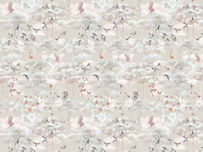 Дизайнерские обои Wall Street Fauna