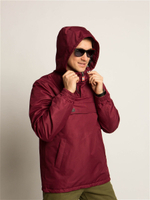 Анорак утепленный мужской Город Горький бордовый