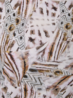 Лонгслив ЛНв-306/леопард-перья