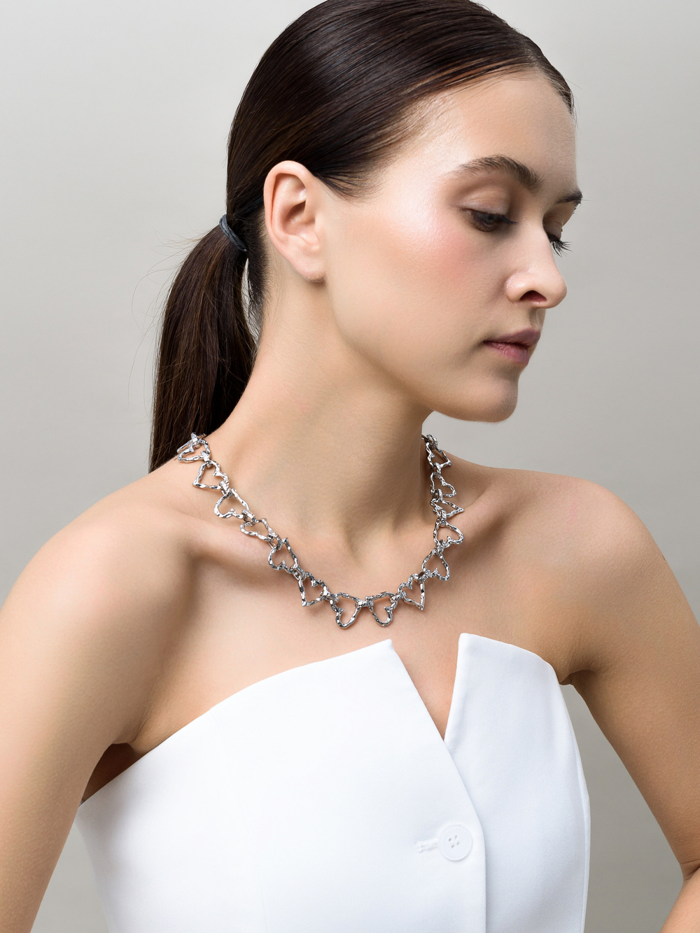 Колье "Wood Love" Silver