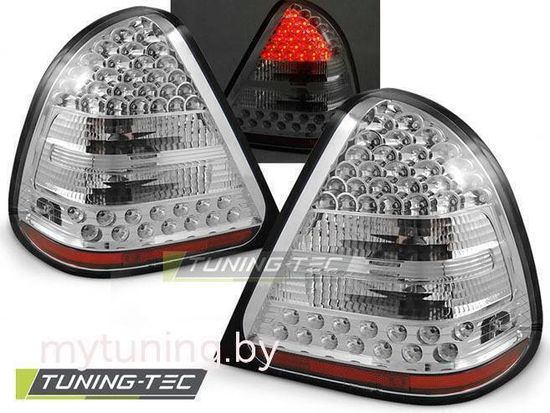 Задние фонари Mercedes C W202 chrome led