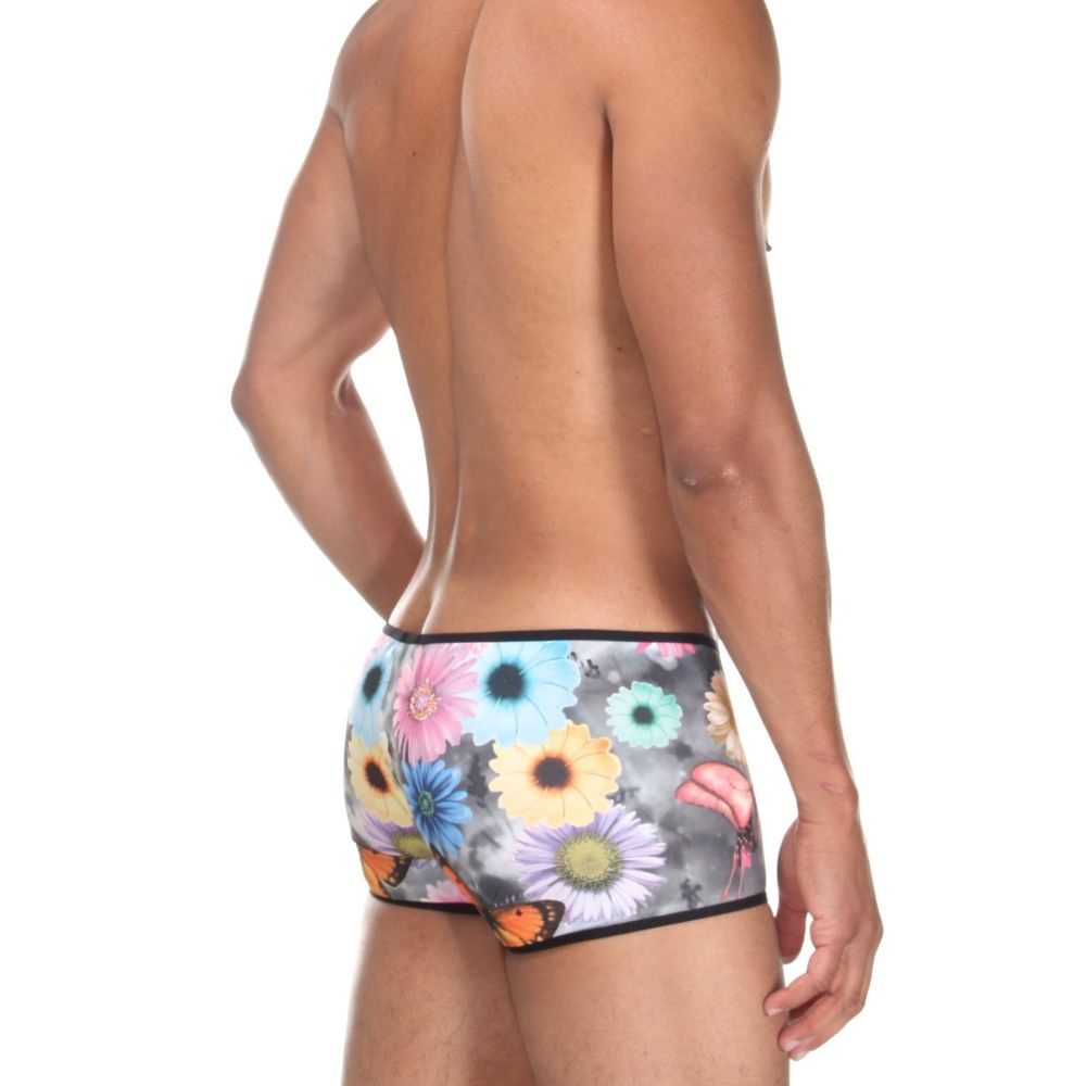 Мужские трусы боксеры темно-серые с принтом Cosmos Colors FR30_BBP