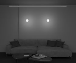 Трековый магнитный диммируемый светильник Maytoni Exility Luna Dim Dali TR039-4-5WTW-DD-W