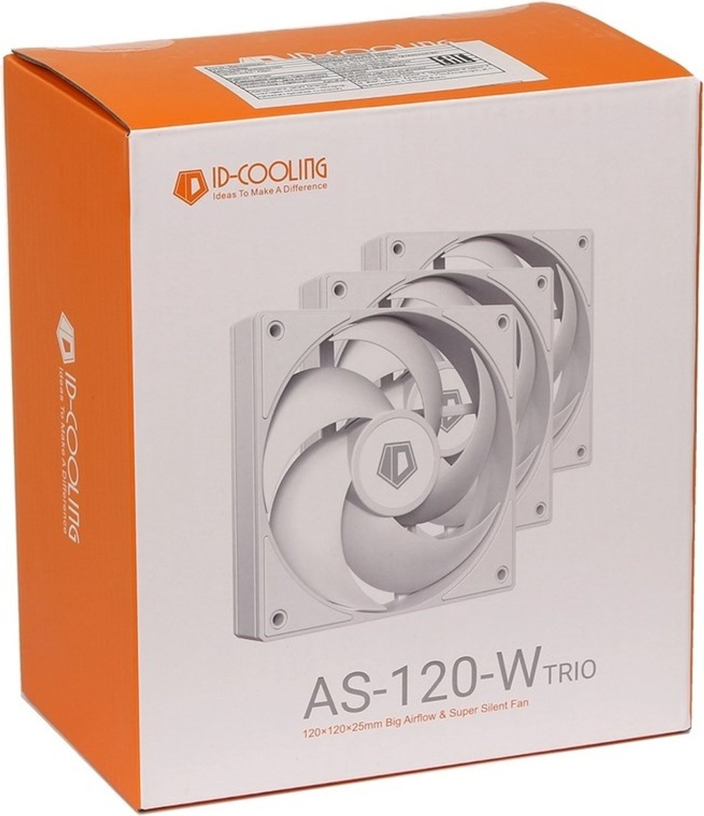 ID-COOLING ID-FAN-AS-120-W TRIO