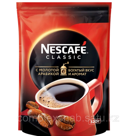 Кофе растворимый Nescafe classic 320 гр м/у