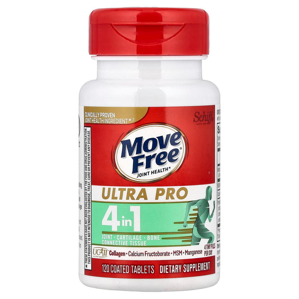 Schiff, Move Free®, суставы, здоровье суставов, Ultra Pro, 120 таблеток, покрытых оболочкой