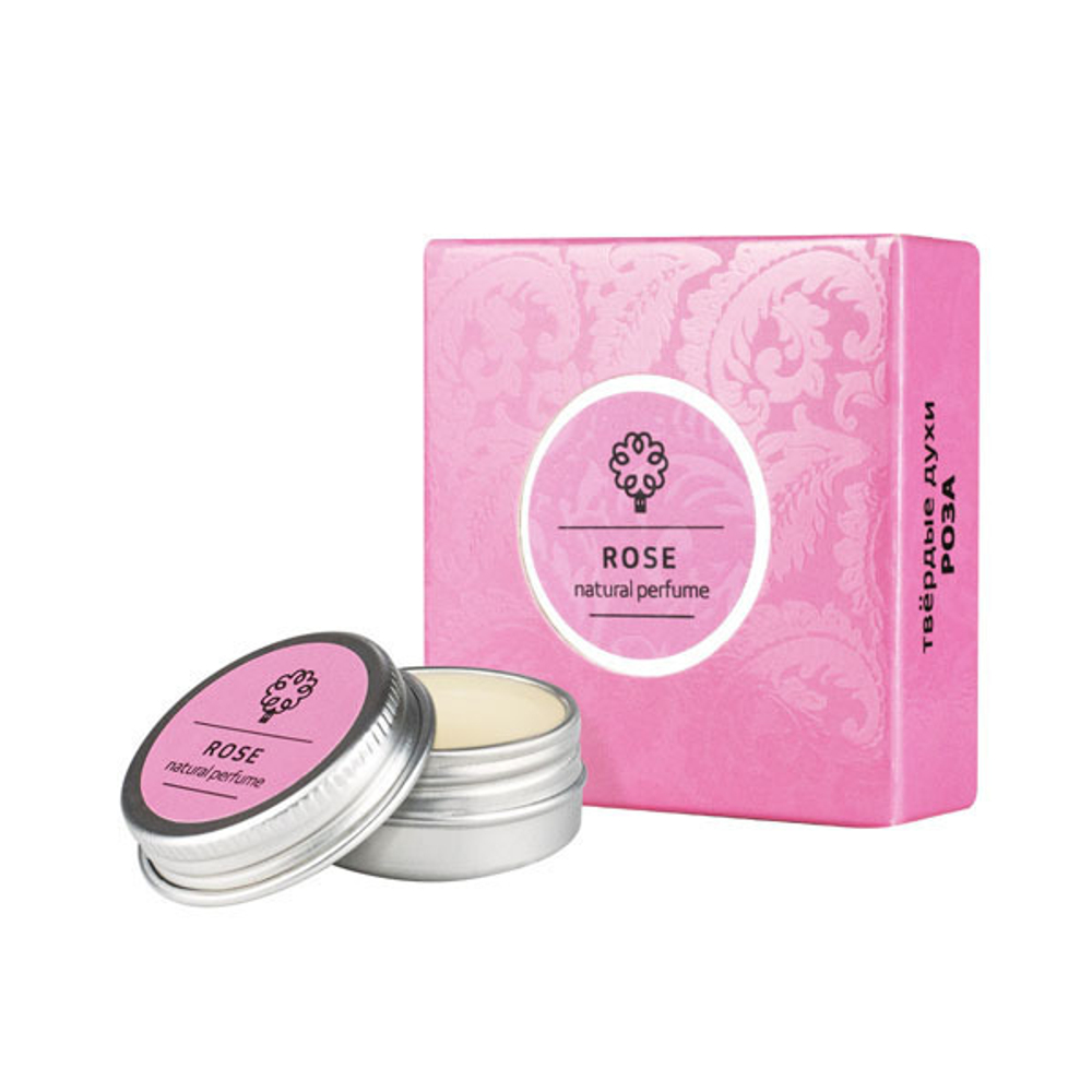 Натуральные твердые духи Роза, 10 г (3,86 б)