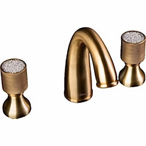 Смеситель для раковины Boheme Royal Cristal 317-Royal/CRST бронза/Swarovski