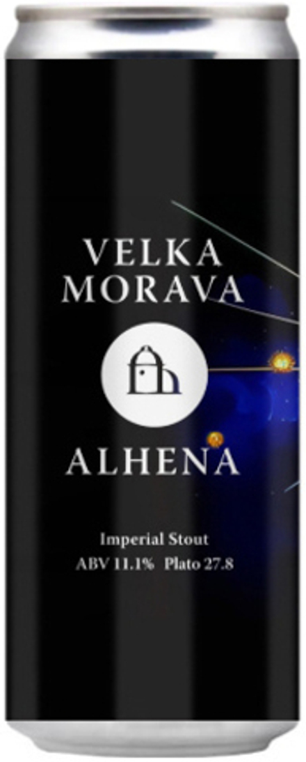 Пиво Велка Морава Алхена / Velka Morava Alhena 0.33 - банка