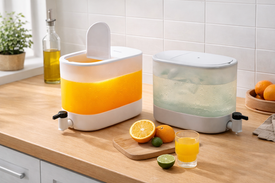 Освежающий бар у вас дома: Магия домашних напитков с 4-литровым лимонадником