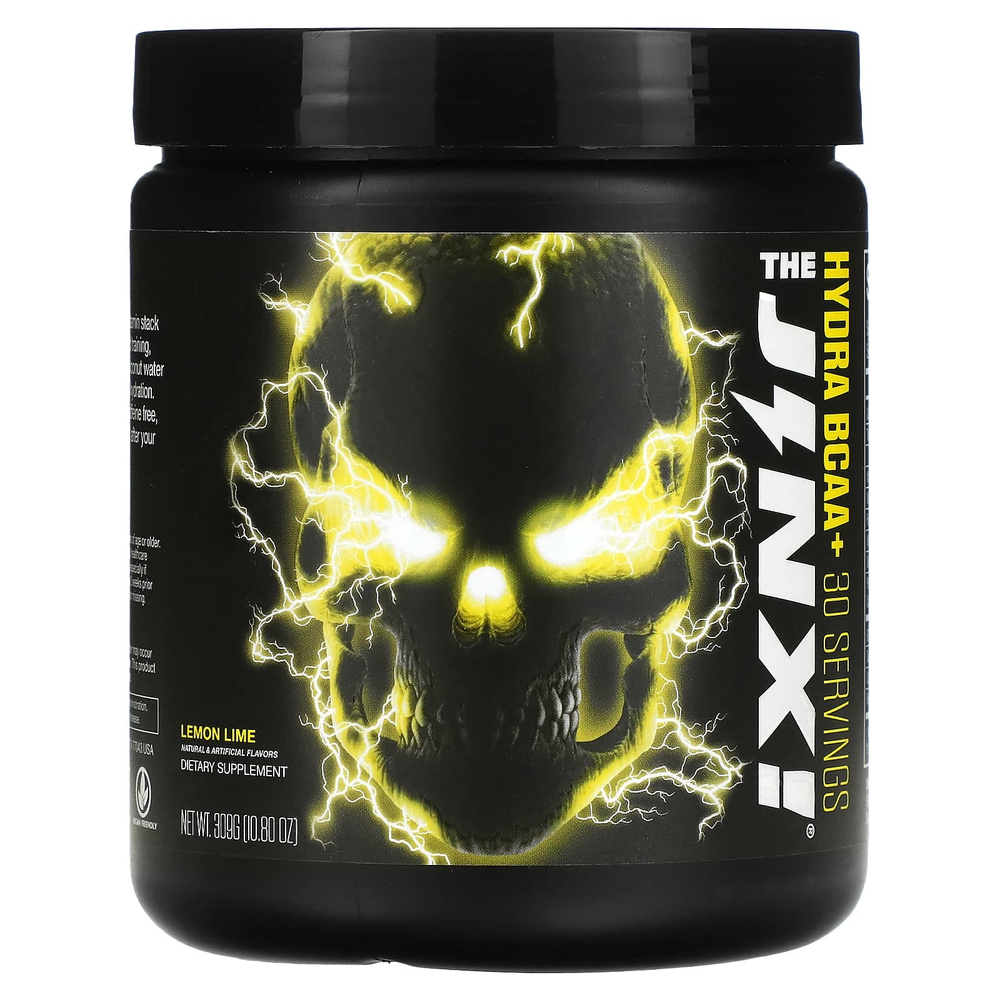 JNX Sports, The Jinx, Hydra BCAA+, лимон и лайм, 309 г (10,8 унции)