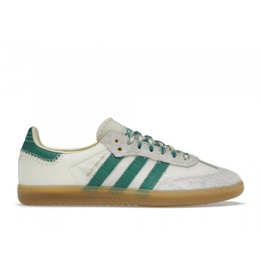 Adidas X Wales Bonner SAMBA Cream White Bold Green