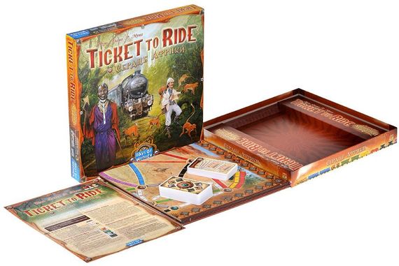 Игра &quot;Ticket to Ride: Сердце Африки&quot;