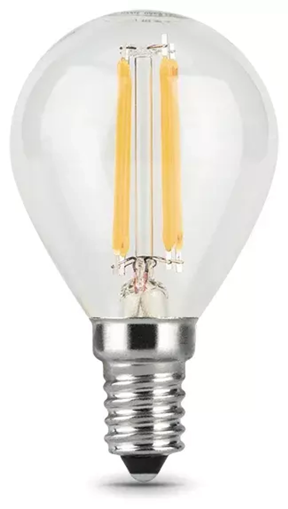 Лампа Gauss LED Filament Шар 11W E14 750Im 4100K 105801211